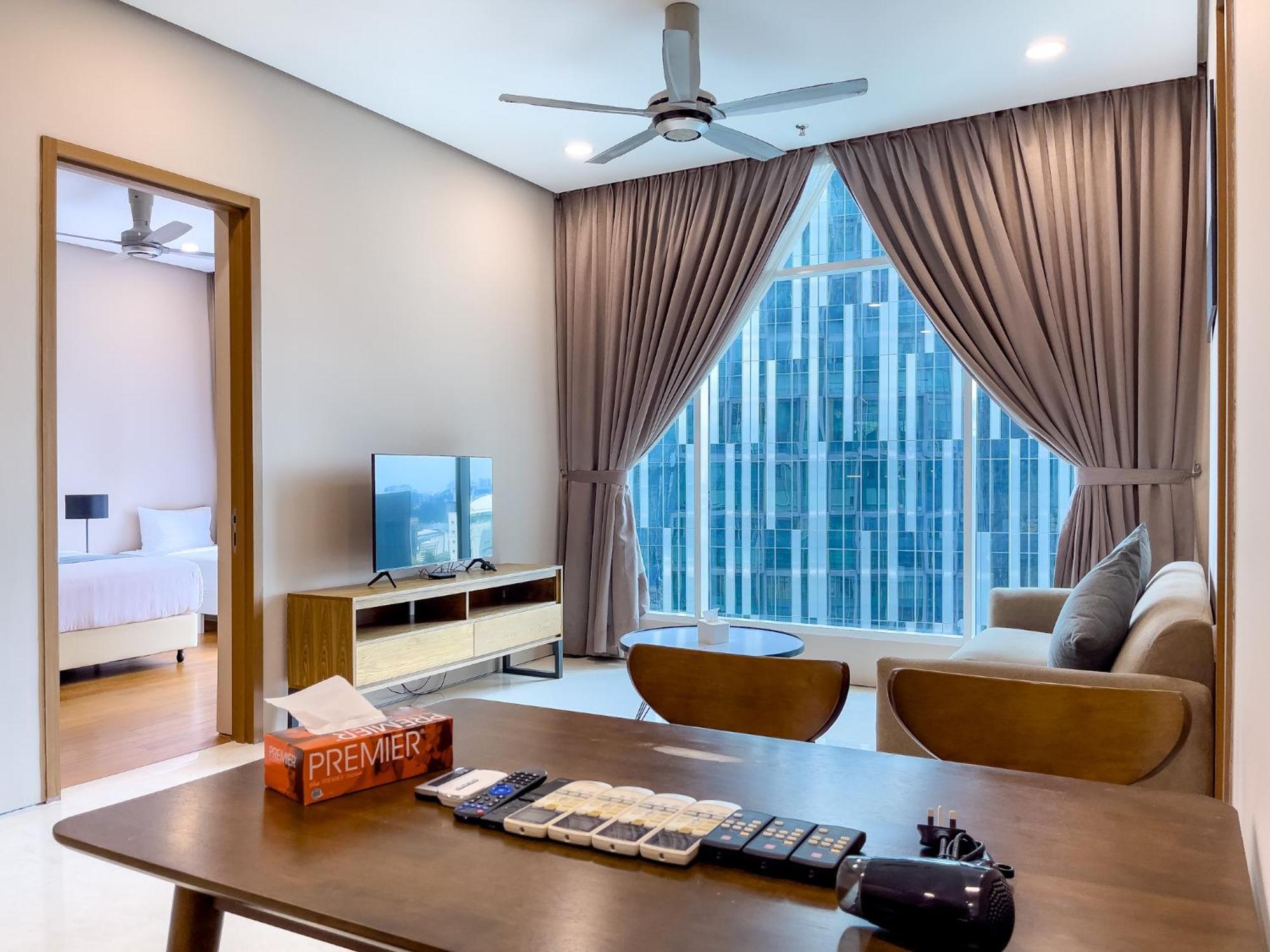 Soho Suites Klcc By Wakely 쿠알라룸푸르 객실 사진