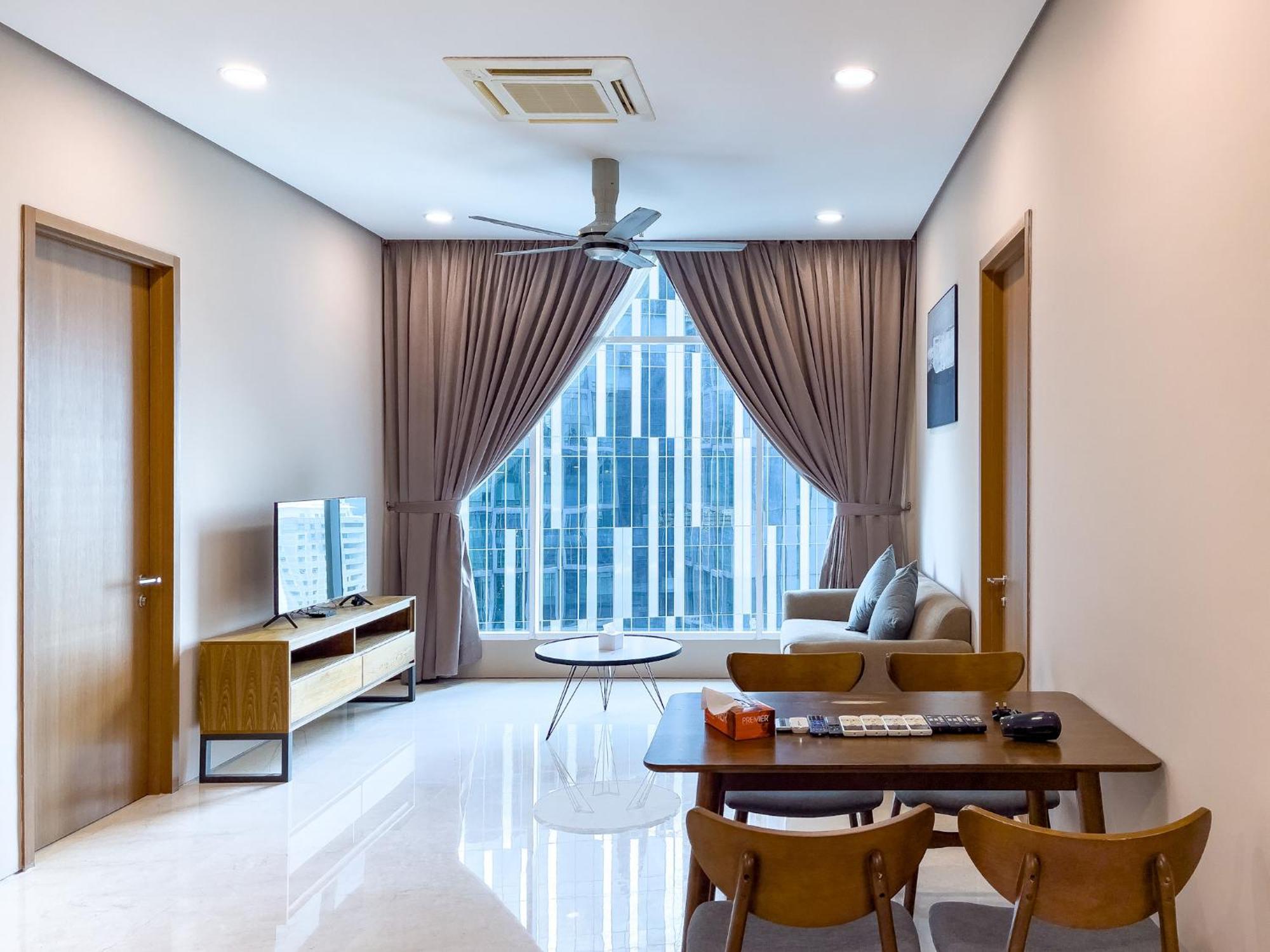 Soho Suites Klcc By Wakely 쿠알라룸푸르 객실 사진